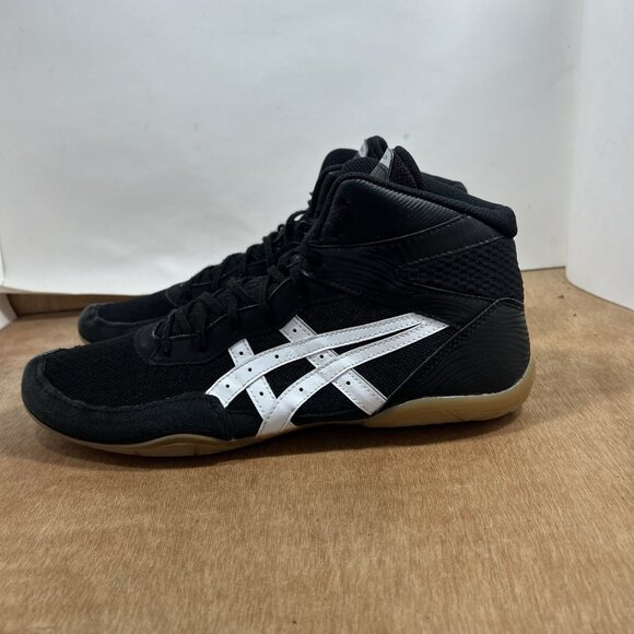Asics Matflex 7 Men's Size 12 Wrestling Shoes Grey Black 1081A051 - Picture 2 of 7
